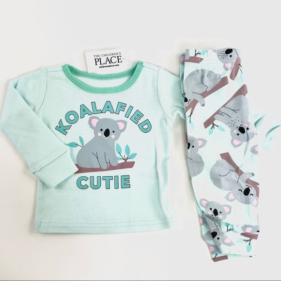 The Children's Place Other - “Koalafied cutie” pyjamas matching set brand new